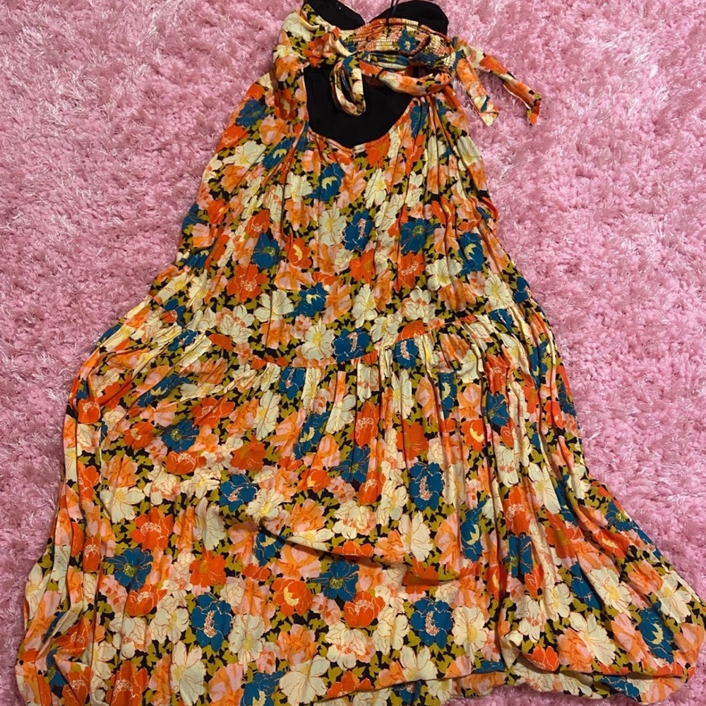 Stunning free people long dress strapless s Valentine’s Day